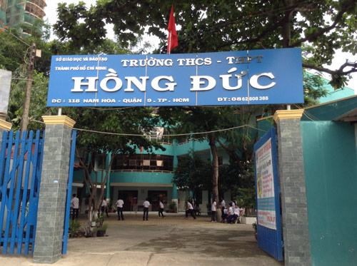 Trường THCS & THPT Hồng Đức vinh danh trong top 10 trường tư thục tốt nhất TPHCM